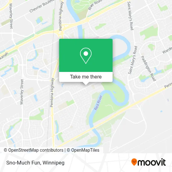 Sno-Much Fun map