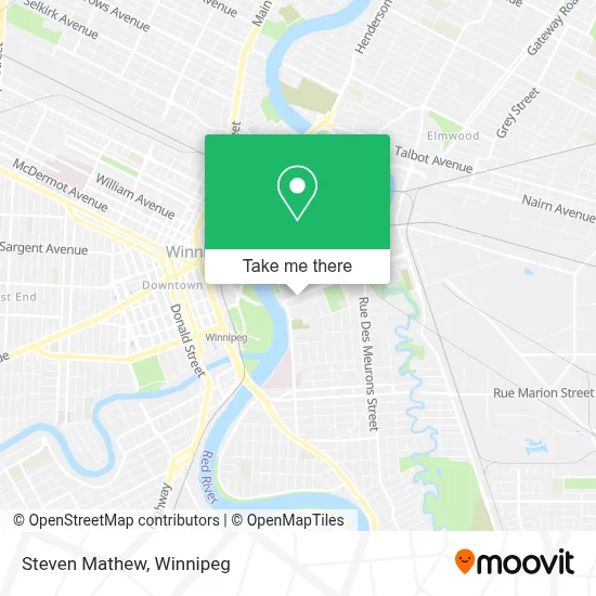 Steven Mathew map