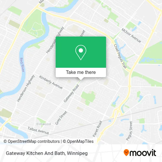 Gateway Kitchen And Bath map