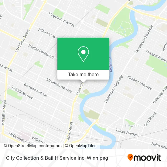 City Collection & Bailiff Service Inc map
