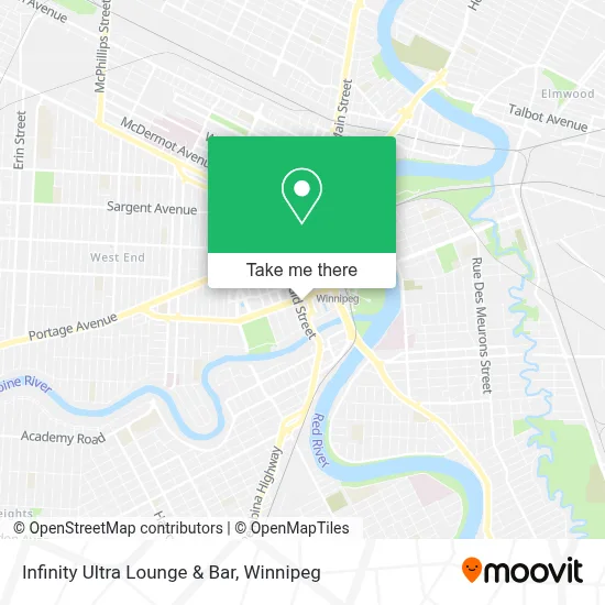 Infinity Ultra Lounge & Bar map
