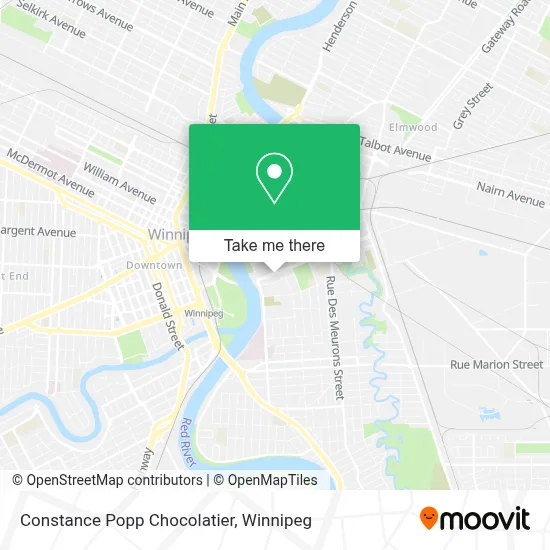 Constance Popp Chocolatier map