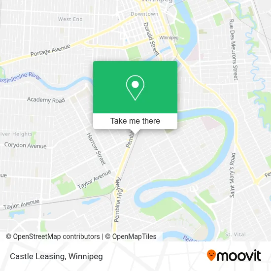 Castle Leasing map