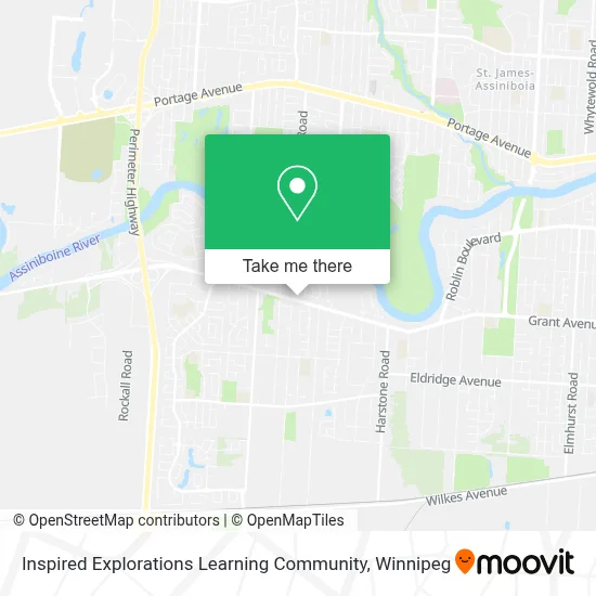 Inspired Explorations Learning Community map