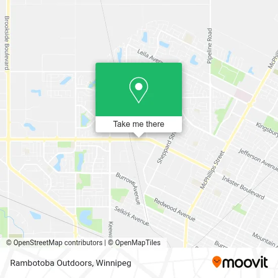 Rambotoba Outdoors map