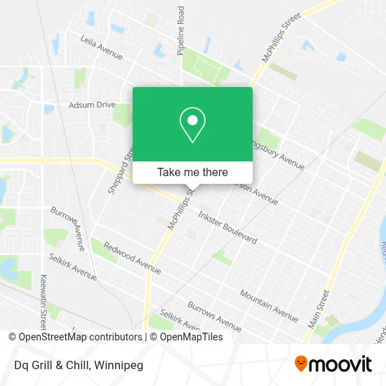 Dq Grill & Chill map