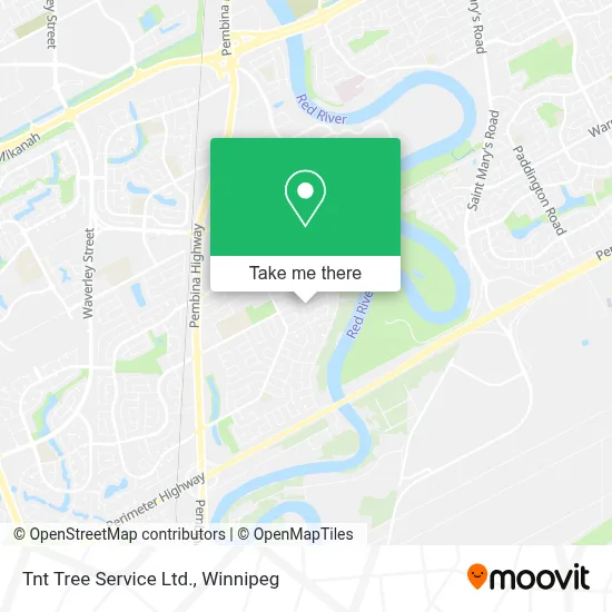 Tnt Tree Service Ltd. map