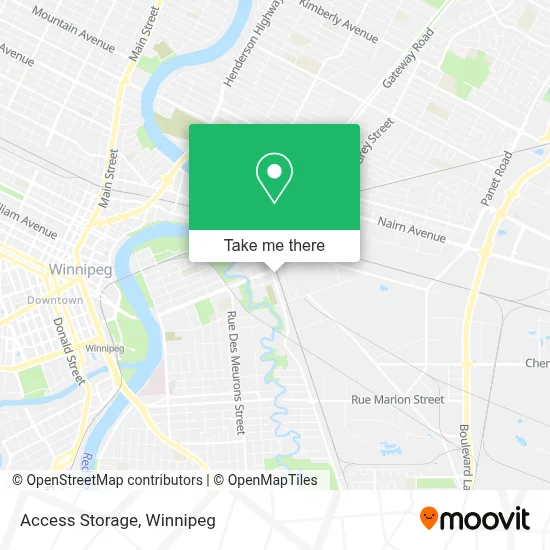 Access Storage map