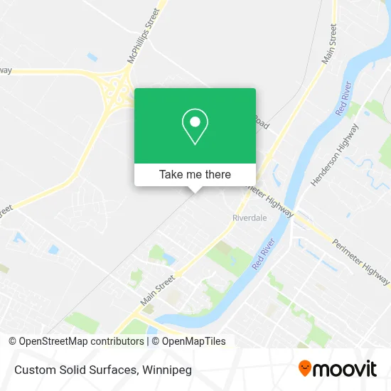 Custom Solid Surfaces map