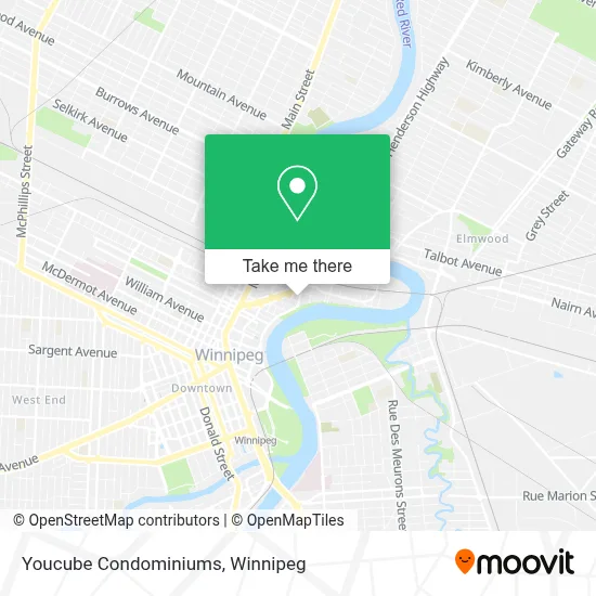 Youcube Condominiums map