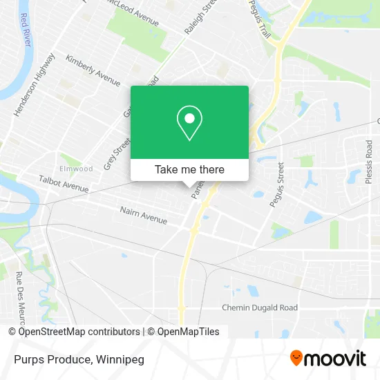 Purps Produce map