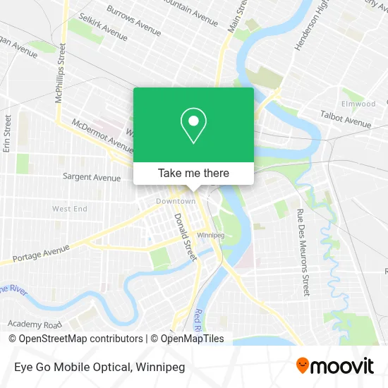 Eye Go Mobile Optical map