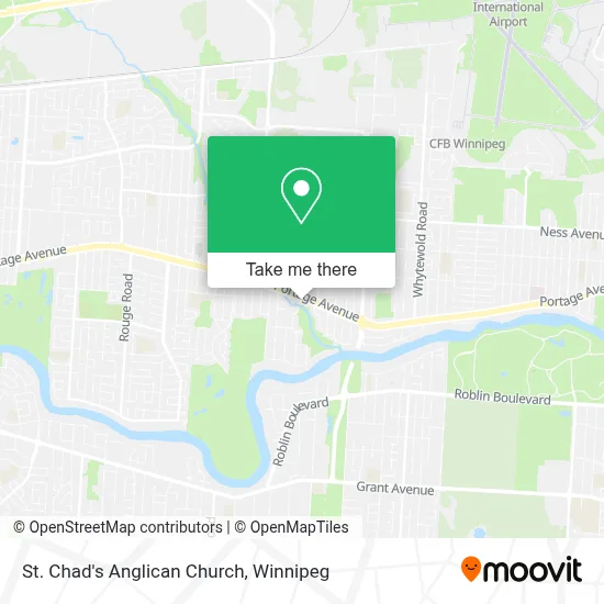 St. Chad's Anglican Church map