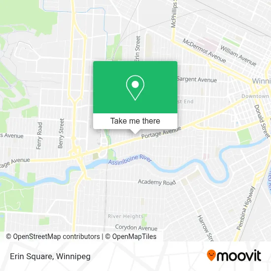 Erin Square map