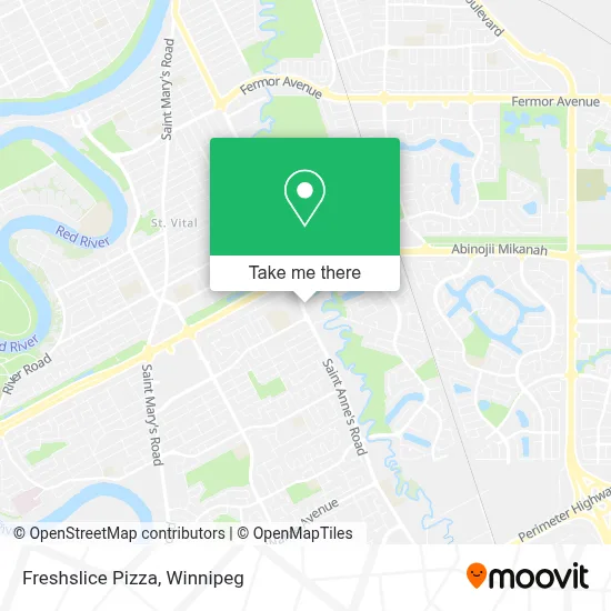 Freshslice Pizza map