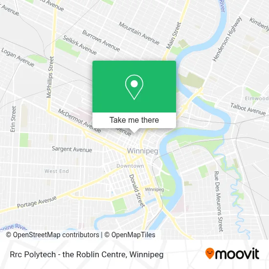 Rrc Polytech - the Roblin Centre plan