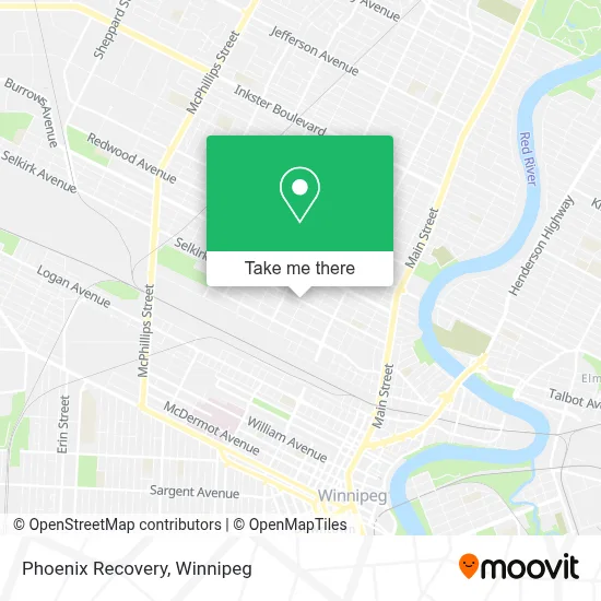 Phoenix Recovery map