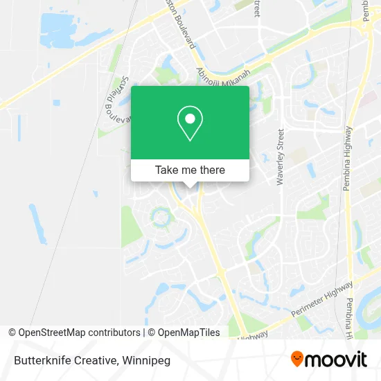 Butterknife Creative map