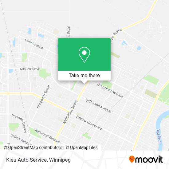 Kieu Auto Service map