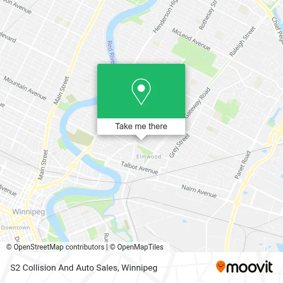 S2 Collision And Auto Sales map