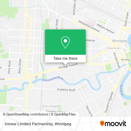Ininew Limited Partnership map