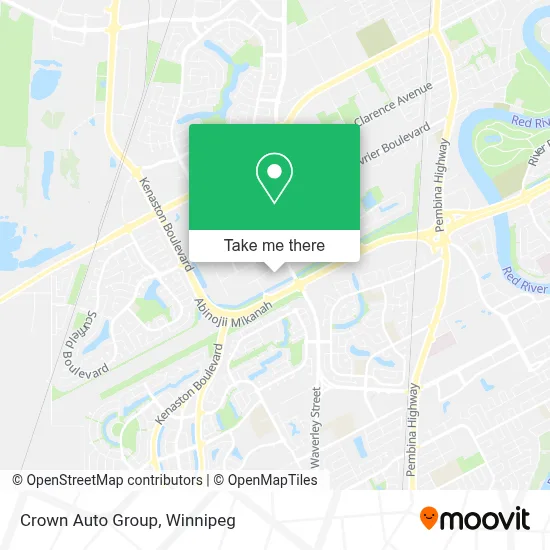 Crown Auto Group map