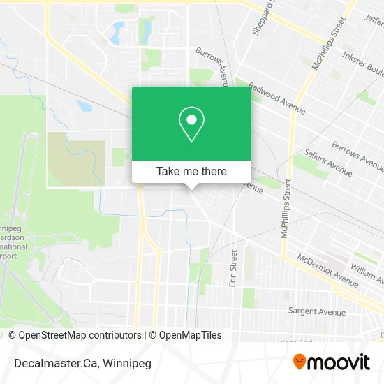 Decalmaster.Ca map