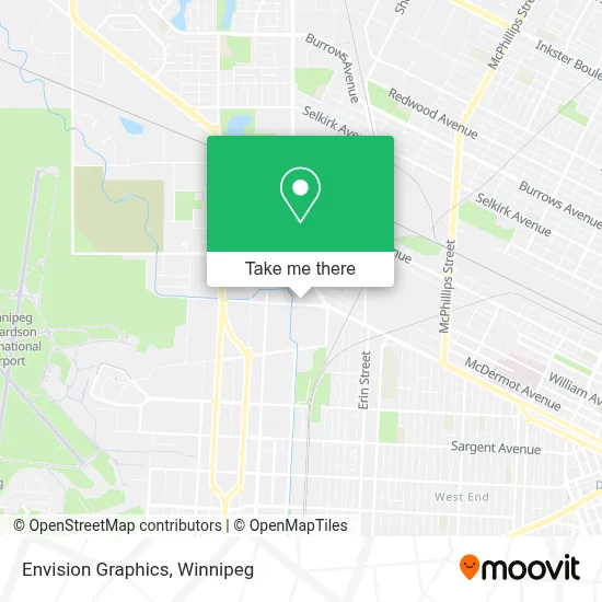 Envision Graphics map
