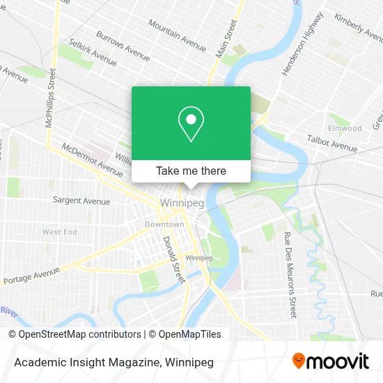 Academic Insight Magazine map