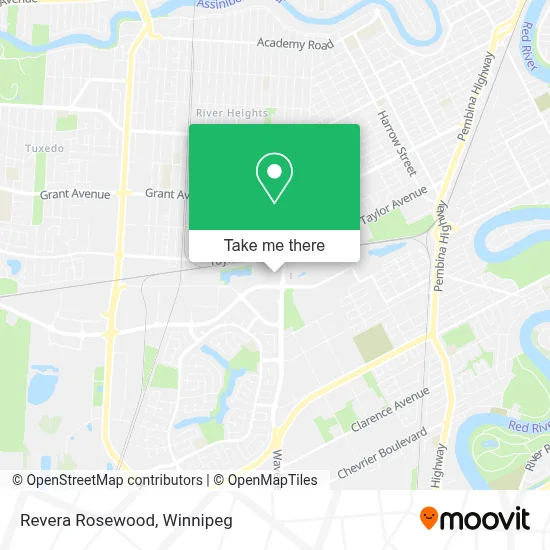 Revera Rosewood map