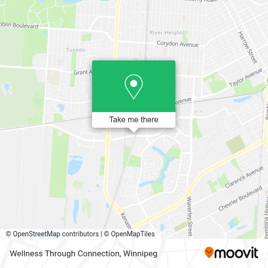 Wellness Through Connection map