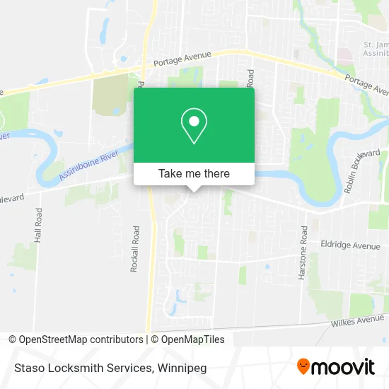 Staso Locksmith Services map