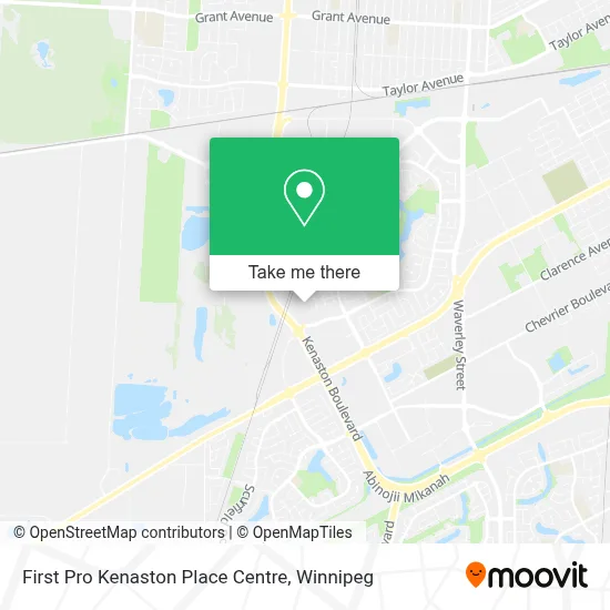 First Pro Kenaston Place Centre map