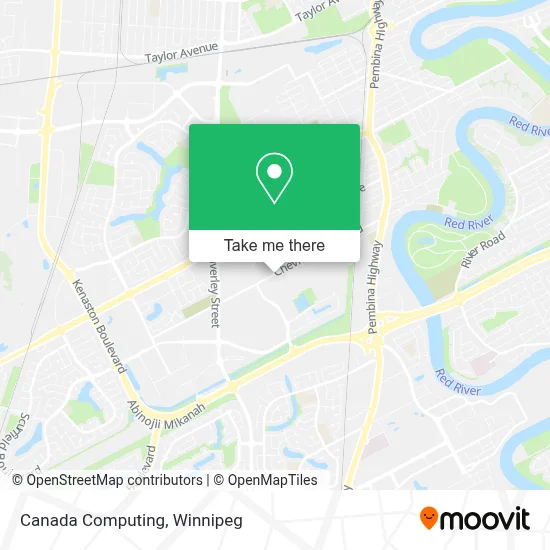 Canada Computing map