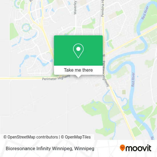 Bioresonance Infinity Winnipeg map