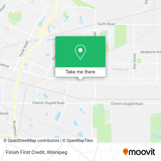 Finish First Credit map