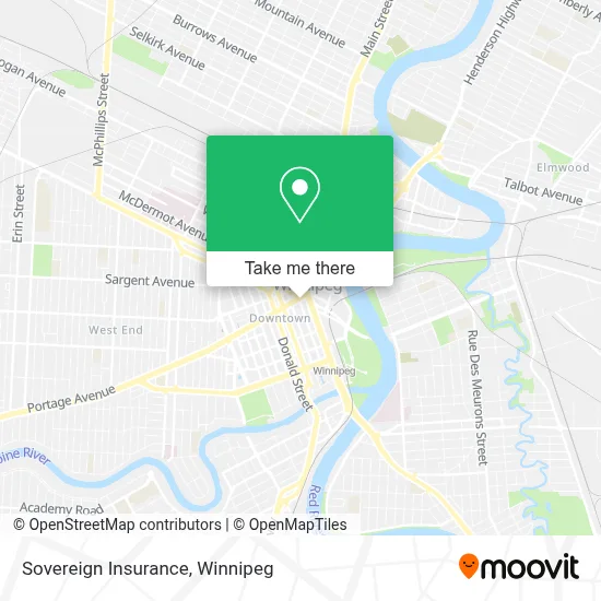 Sovereign Insurance map