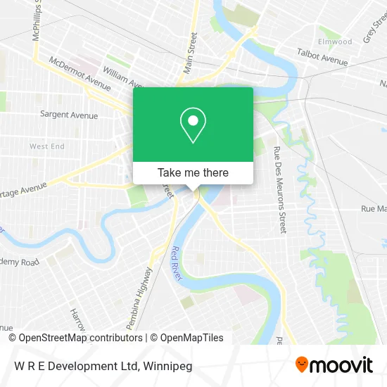 W R E Development Ltd map