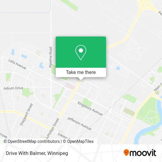 Drive With Balmer map
