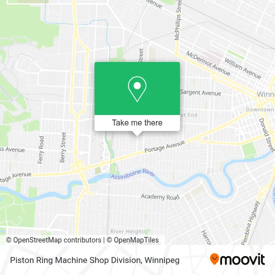 Piston Ring Machine Shop Division map