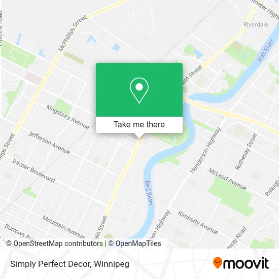 Simply Perfect Decor map