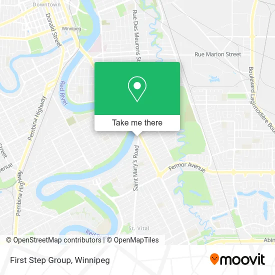 First Step Group map