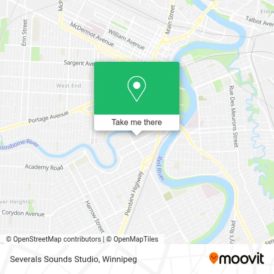 Severals Sounds Studio map