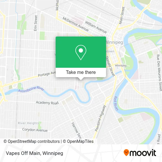 Vapes Off Main map