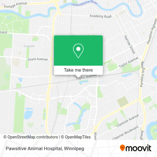 Pawsitive Animal Hospital map