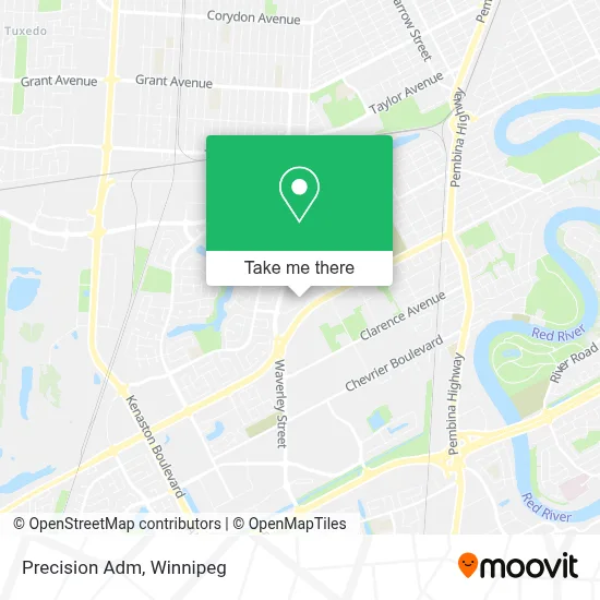 Precision Adm map