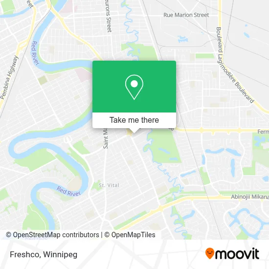 Freshco map