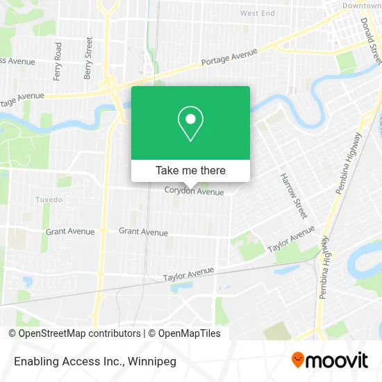 Enabling Access Inc. map