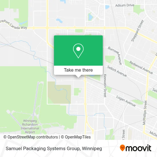 Samuel Packaging Systems Group map