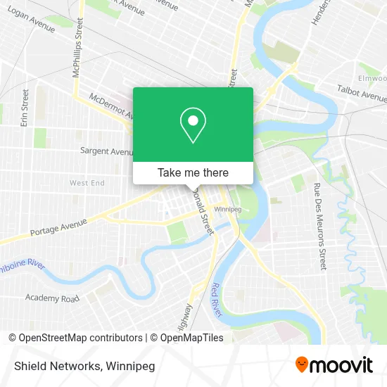 Shield Networks map